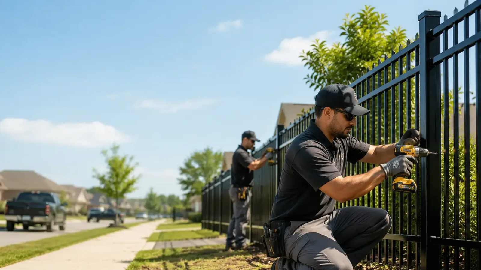 Metal Fence Installation in Lutcher, LA